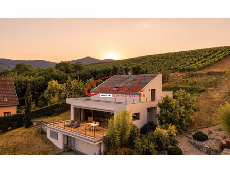 secteur guebwiller - maison d'architecte 190 m2 - 5 chambres