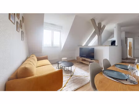 à louer : charmant appartement duplex 2 pièces meublé à mulhouse !