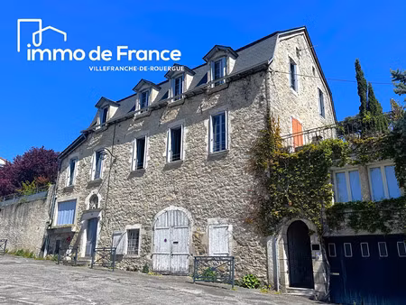 vente maison 10 pièces 263m2 villefranche-de-rouergue 12200 - 273000 € - surface privée