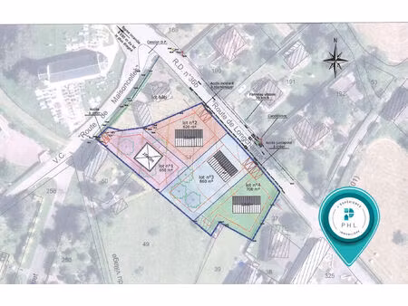 achat terrain 655m²