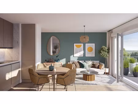 achat appartement 2 pièces 42m² lisieux 14100