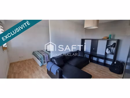 vente appartement 1 pièce 30 m² toulouse (31000)