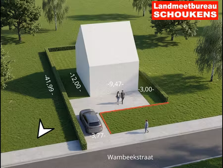 terrain à bâtir à vendre à wambeekstraat 43 steenokkerzeel (rwc42816)