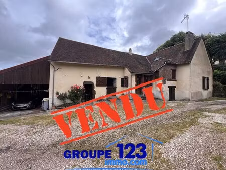 maison de charme à merry-la-vallée  95 m2 sur un terrain de 2150 m2