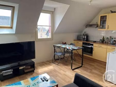 location appartement 2 pièces meublé à fougères (35300) : à louer 2 pièces meublé / 28m² f