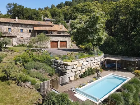 vente propriété 7 pièces 249 m² à jaujac (07380)  480 000 €