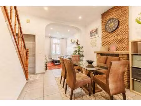 belle maison rénovée 3 ch + jardin sur monceau-sur-sambre