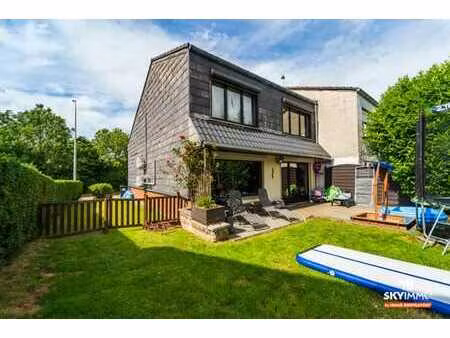 superbe maison - 3 ch - jardin - garage - bon etat - peb d