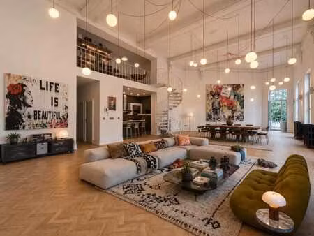 luxueux 254 m² à saint-gilles  proche gare du midi