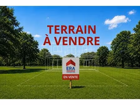 terrain constructible viabilisé à vendre