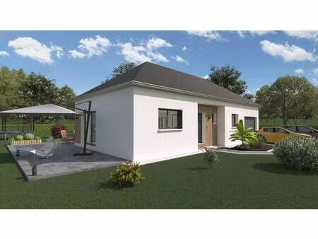 terrain avec maison neuve à vendre