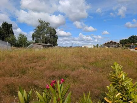 terrain constructible à vendre