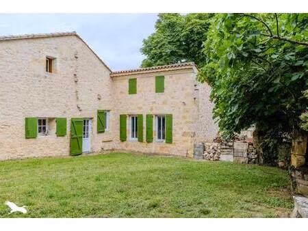 vente maison 8 pièces 274 m² branne (33420)