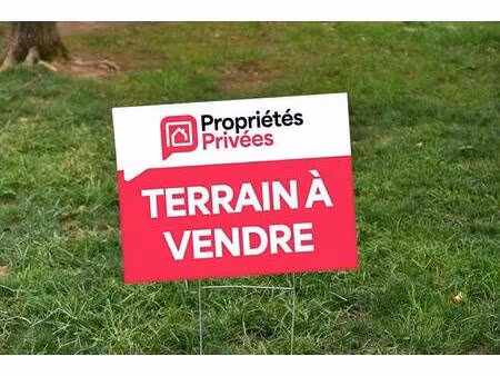 terrain constructible à vendre
