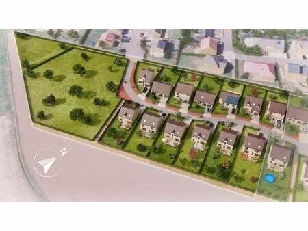 terrain constructible viabilisé à vendre