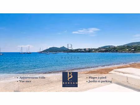tout d'une villa pour ce duplex avec vue mer et jardin a saint raphaël