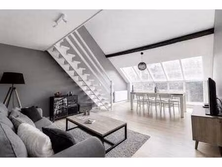 ixelles/chatelain - beau duplex meuble 2ch