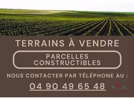 terrain constructible à vendre