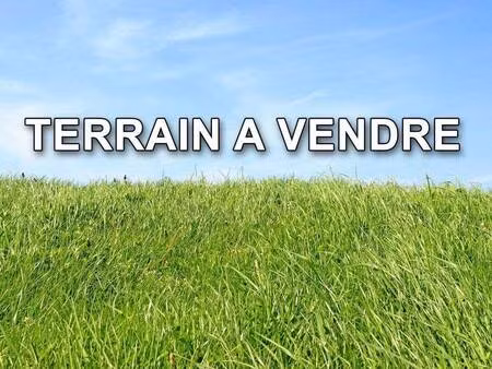 terrain constructible à vendre