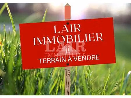 terrain constructible à vendre