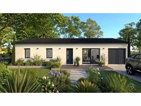 terrain avec maison neuve à vendre