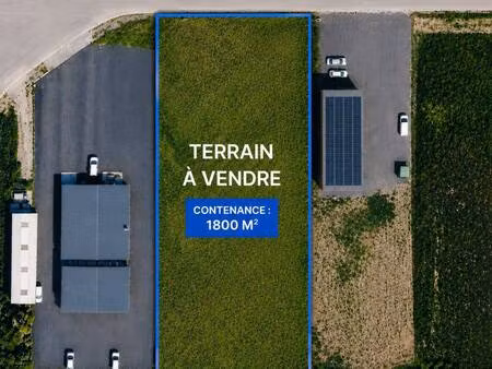 terrain constructible viabilisé à vendre