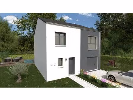 terrain avec maison neuve à vendre