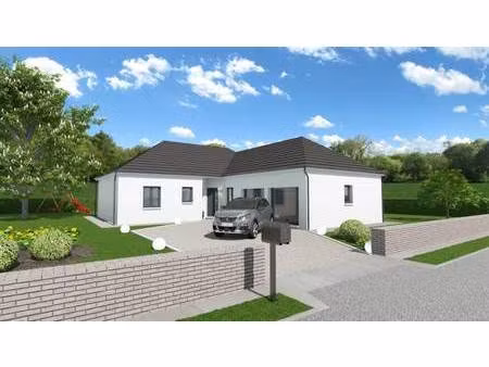 terrain avec maison neuve à vendre