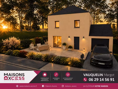 terrain avec maison neuve à vendre