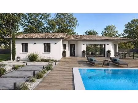 terrain avec maison neuve à vendre