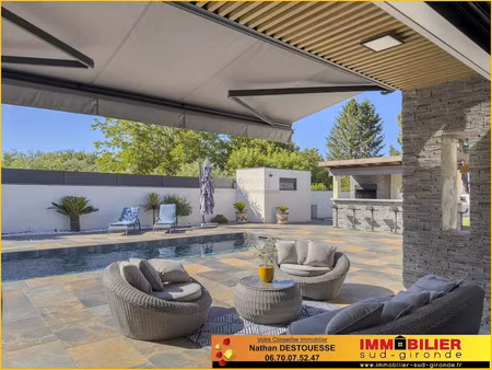 vente villa 6 pièces 160 m² à illats (33720)  599 000 €