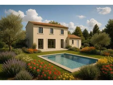 terrain avec maison neuve à vendre