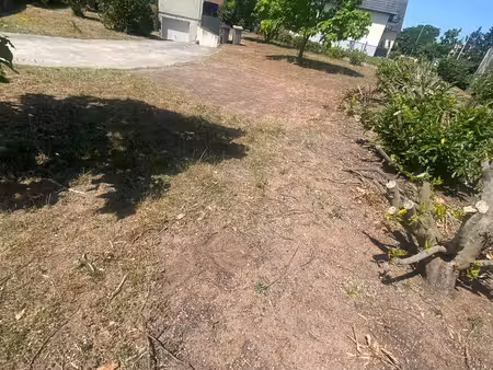 terrain constructible viabilisé à vendre