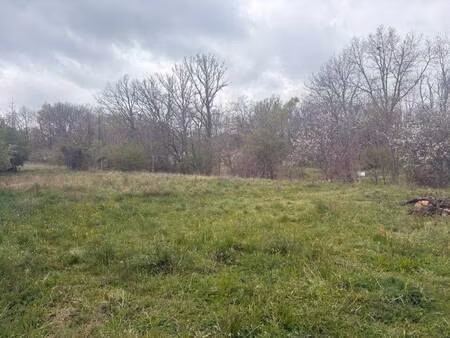terrain constructible viabilisé à vendre