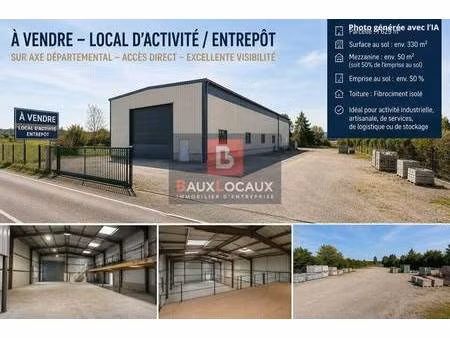 local d'activités à vendre