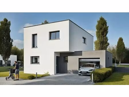 terrain avec maison neuve à vendre