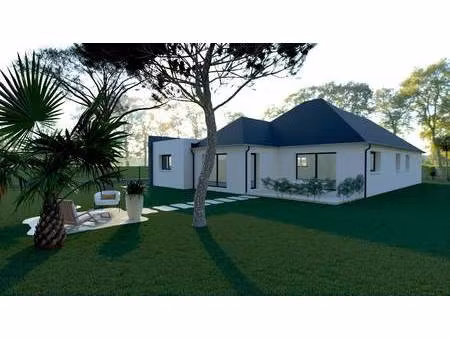 terrain avec maison neuve à vendre