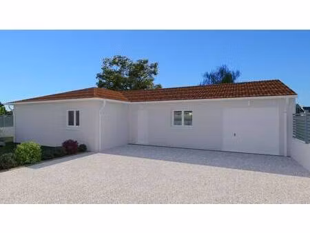 terrain avec maison neuve à vendre