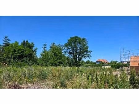 terrain constructible à vendre