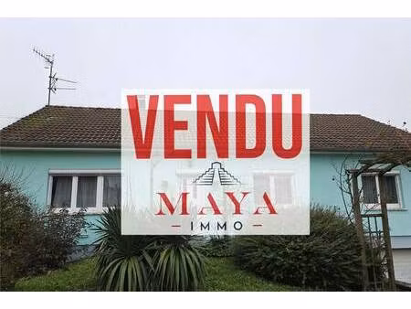 maison de plain-pied à vendre