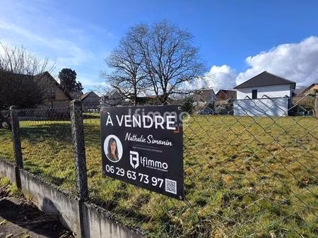 terrain constructible à vendre