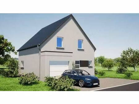 terrain avec maison neuve à vendre