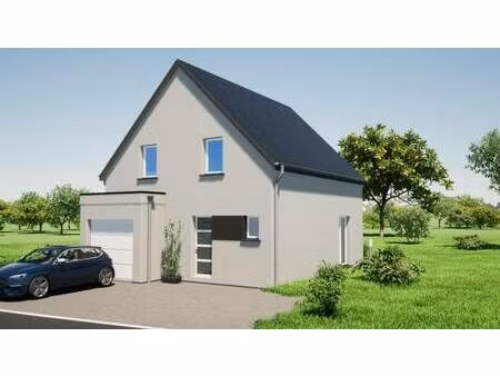 terrain avec maison neuve à vendre