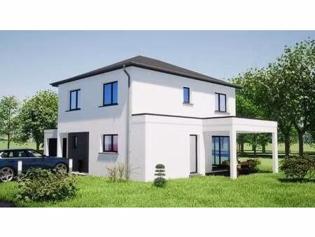 terrain avec maison neuve à vendre
