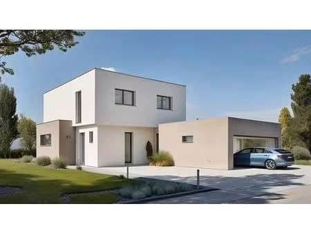 terrain avec maison neuve à vendre