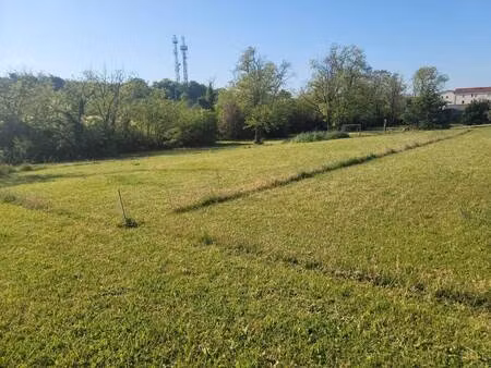 terrain constructible viabilisé à vendre