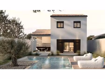 terrain avec maison neuve à vendre