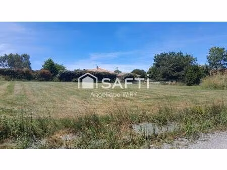 terrain constructible viabilisé à vendre