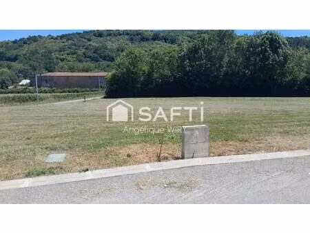 terrain constructible viabilisé à vendre