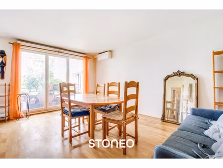 ivry-sur-seine - mairie d'ivry - appartement 3 pièces avec balcons